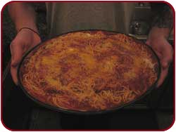 dish of pasta